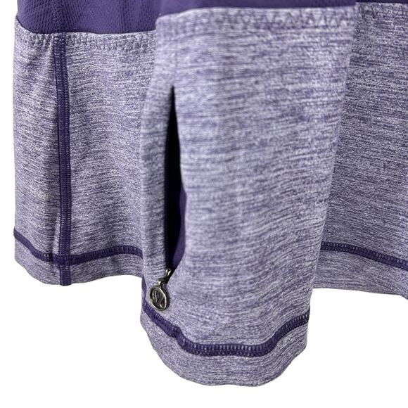 Lululemon Chaturanga Tank in Heathered Concord Grape Size 4 - Picture 4 of 8